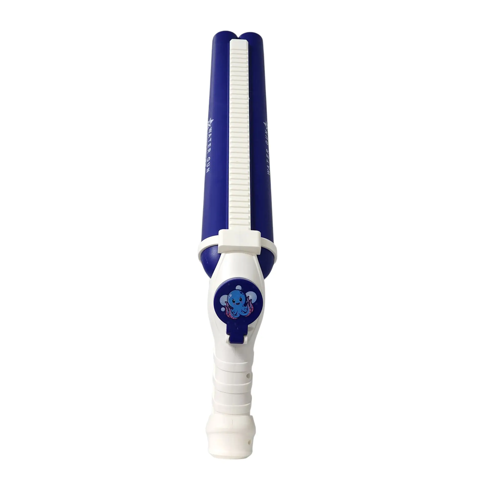Juguete Pistola Lanza Agua Eléct Doble Cañon DBG1656BL Azul 3