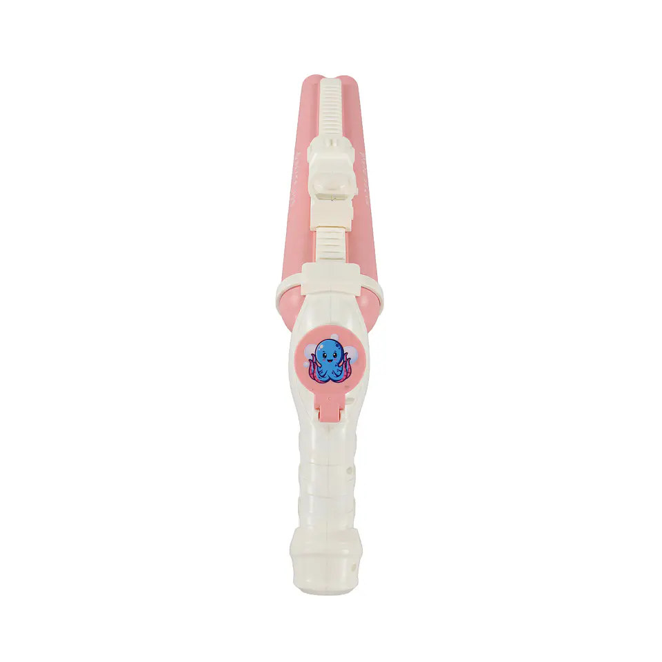 Juguete Pistola Lanza Agua Eléct Doble Cañon DBG1656P Rosa 3