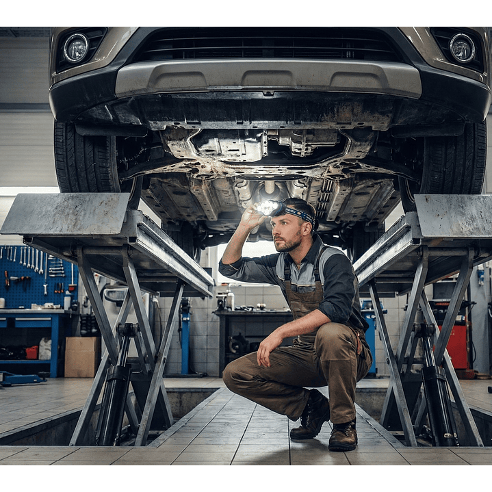 Linterna Cintillo Led Tecnolab 8 Focos Recargable TL143 7