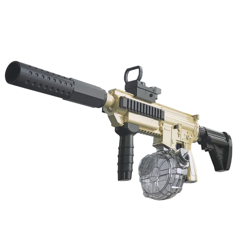 Juguete Pistola De Agua Eléctrica M416 Recargable DBG1794  1