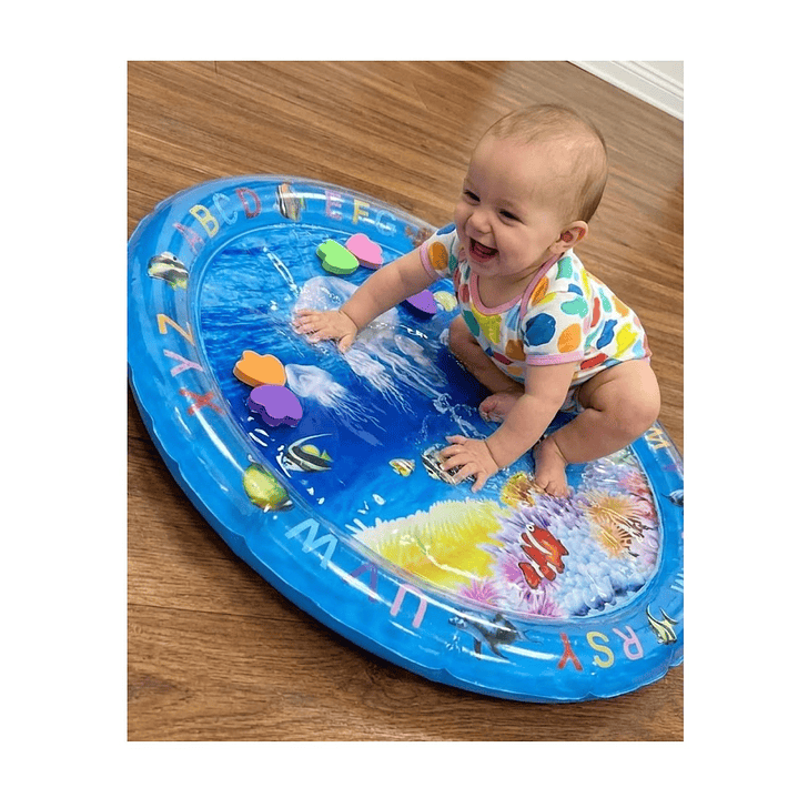 Alfombra De Agua Sensorial Bebé Diseño Marino DBG1451 5