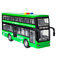 Juguete Autobús Dos Pisos Luces Sonidos 1:16 DBG1680G Verde - Miniatura 1