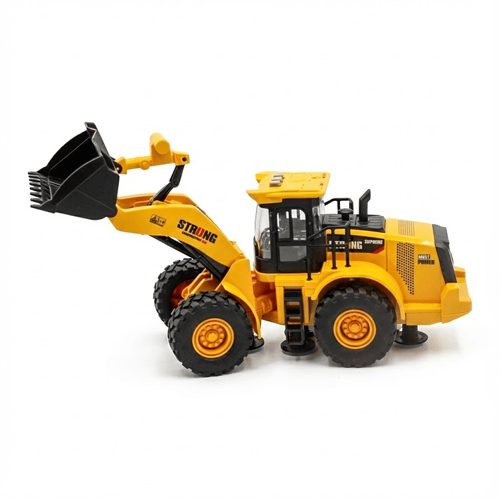 Juguete Excavadora Fricción Luces Sonido Escala 1:14 DBG1684 5