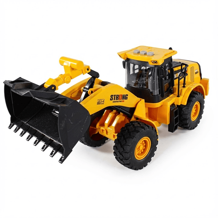 Juguete Excavadora Fricción Luces Sonido Escala 1:14 DBG1684 3