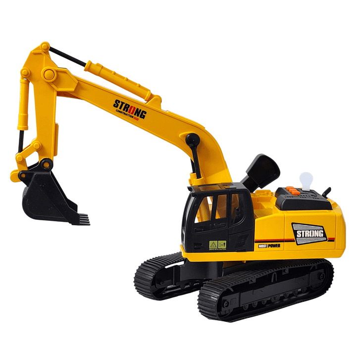 Juguete Retroexcavadora Fricción Luces Sonidos DBG1685 1