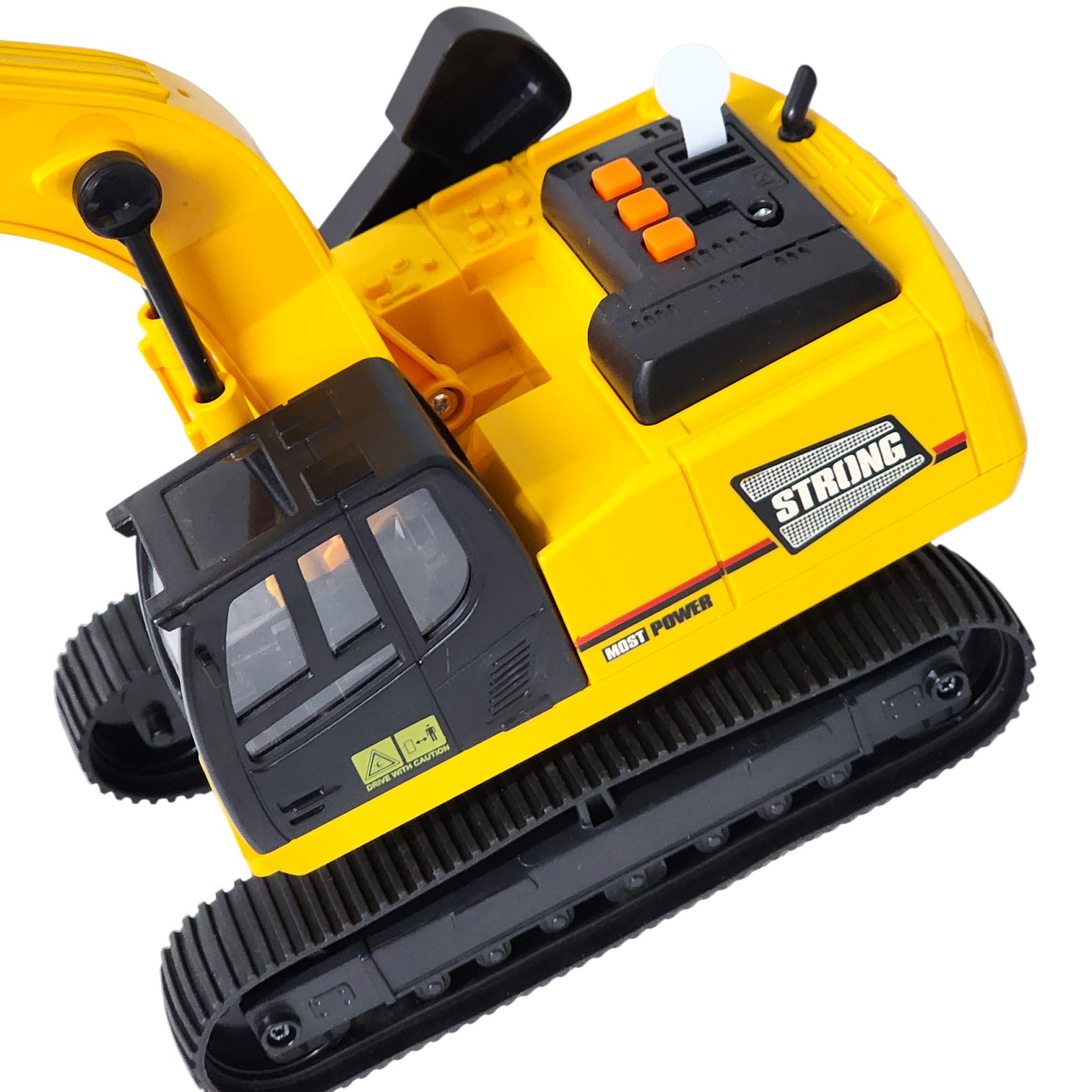 Juguete Retroexcavadora Fricción Luces Sonidos DBG1685 5