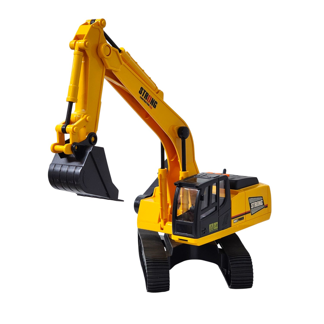 Juguete Retroexcavadora Fricción Luces Sonidos DBG1685 6