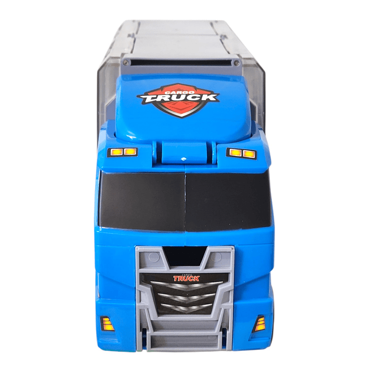 Juguete Camión Transporte Policial Fricción 6 Autos DBG1611 6