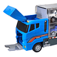 Juguete Camión Transporte Policial Fricción 6 Autos DBG1611 - Miniatura 7