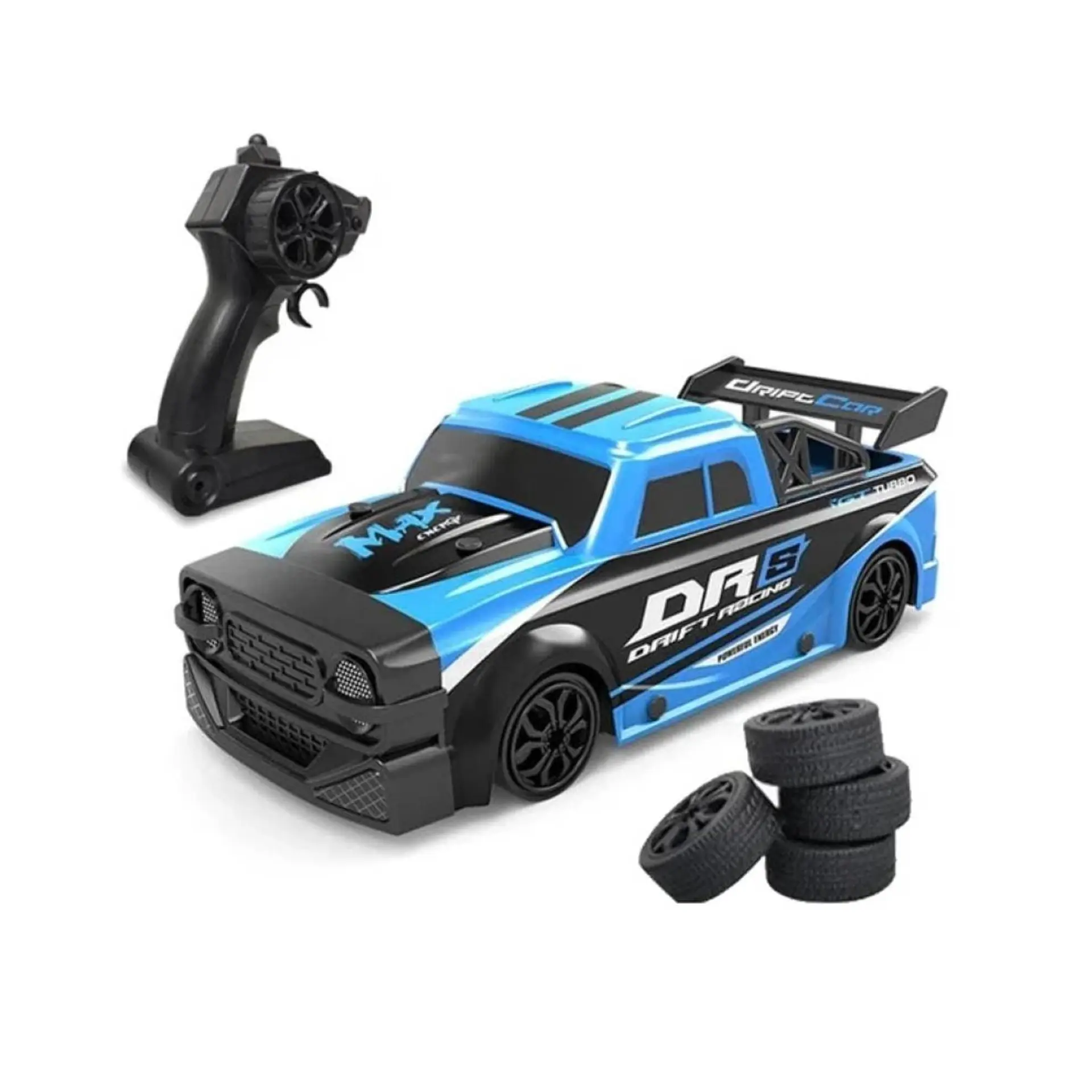 Auto Control Remoto Drift 4 Canales Luces Led Azul DBG1599BL 1