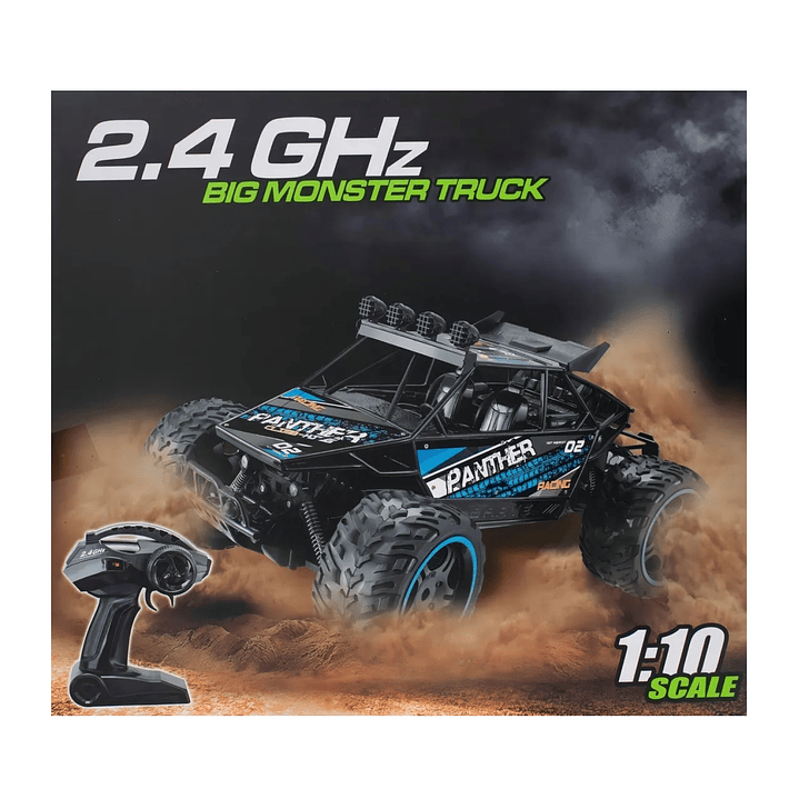 Auto Rally Racer Veloz Control Remoto 2.4G DBG1606BL Azul 5