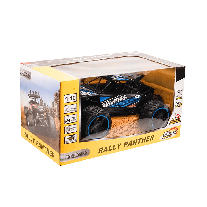 Auto Rally Racer Veloz Control Remoto 2.4G DBG1606BL Azul 7