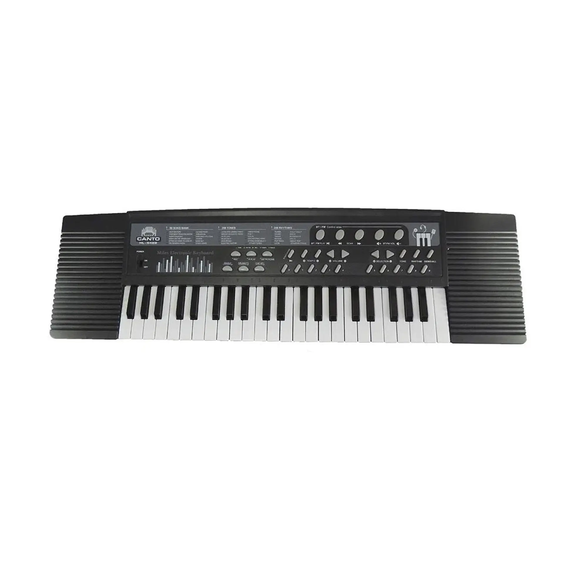 Teclado Electrónico Bluetooth 44 Teclas DBG1464 3