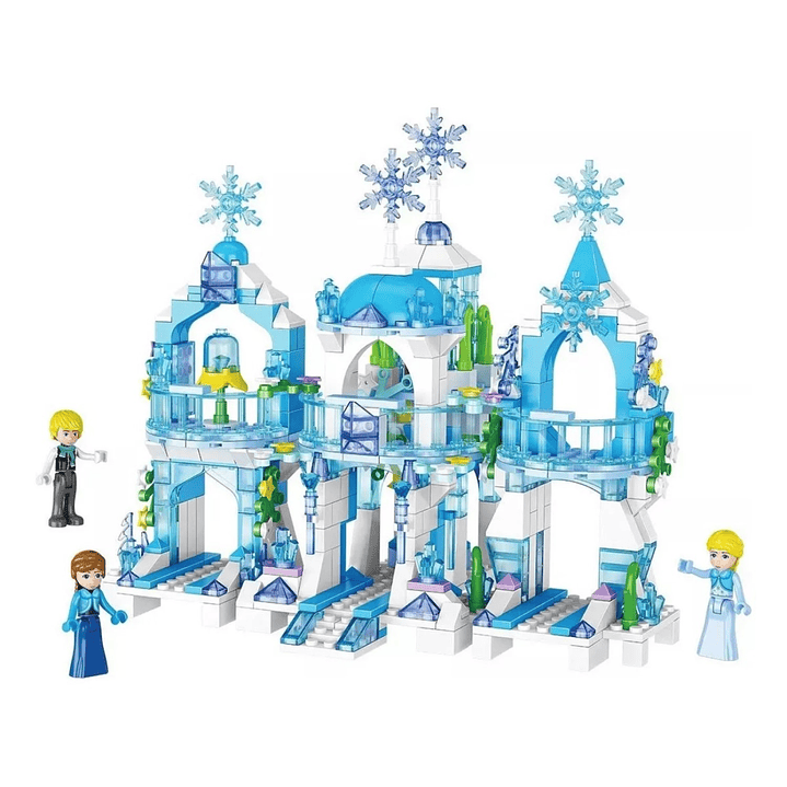 Set Bloques Armables Castillo de Hielo 463 Piezas DBG1539 1