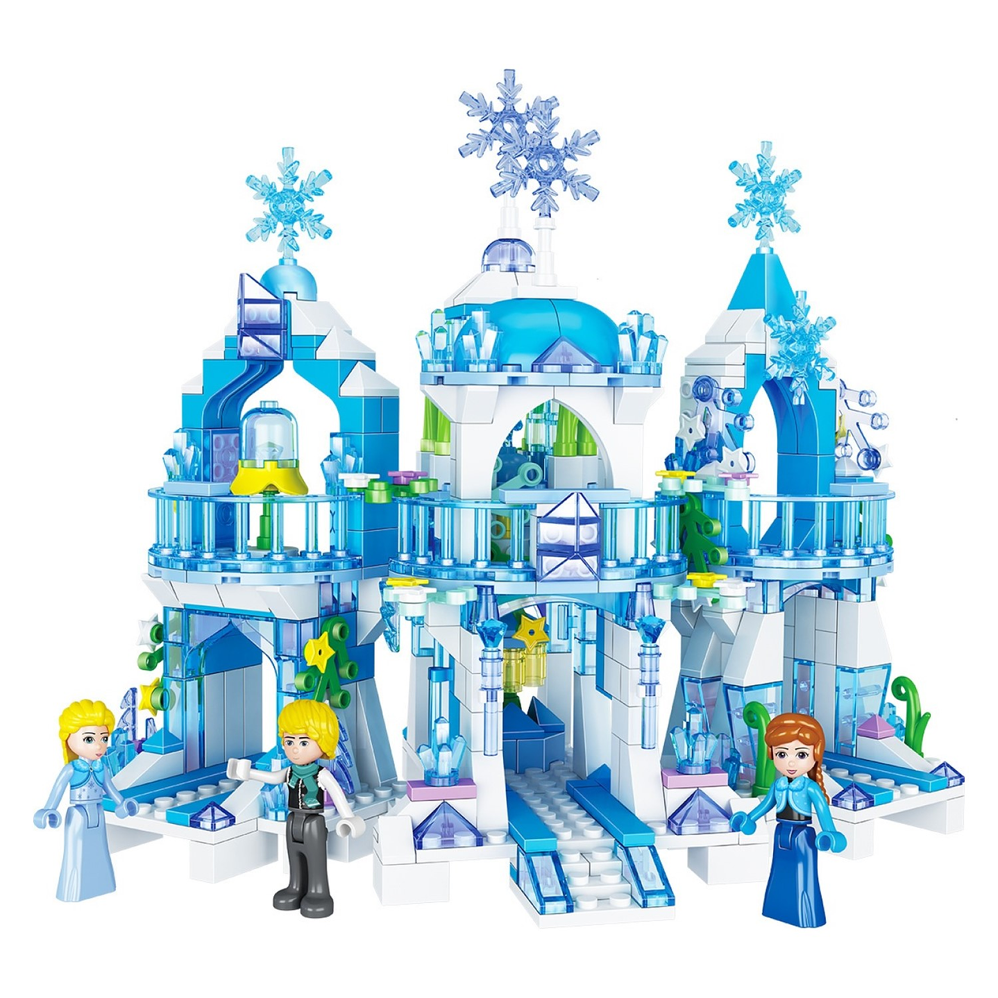 Set Bloques Armables Castillo de Hielo 463 Piezas DBG1539 2