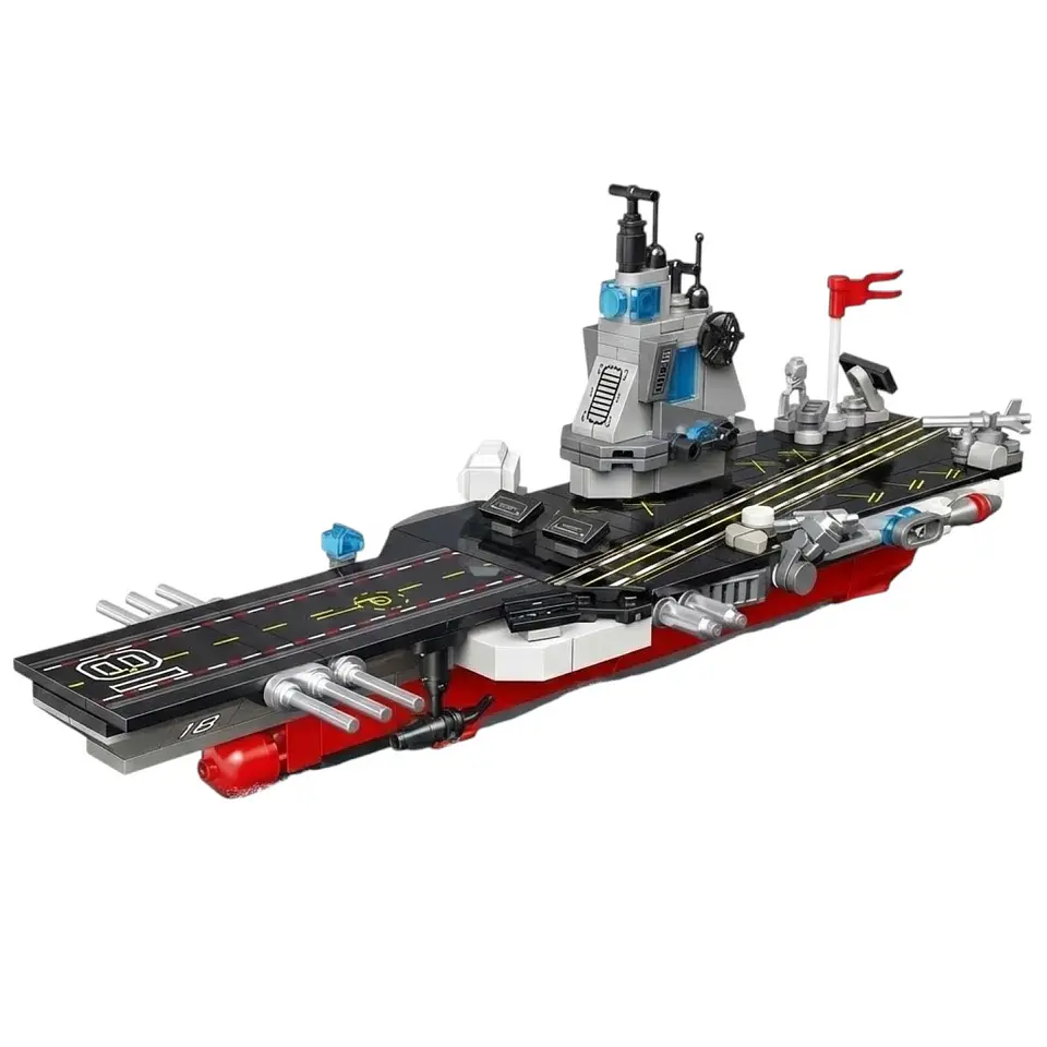 Set Bloques Armables de Portaviones 423 Pzs DBG1777 1