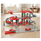 Set Armable Mini Parking Garage de Bombero con Autos DBG1704 - Miniatura 4