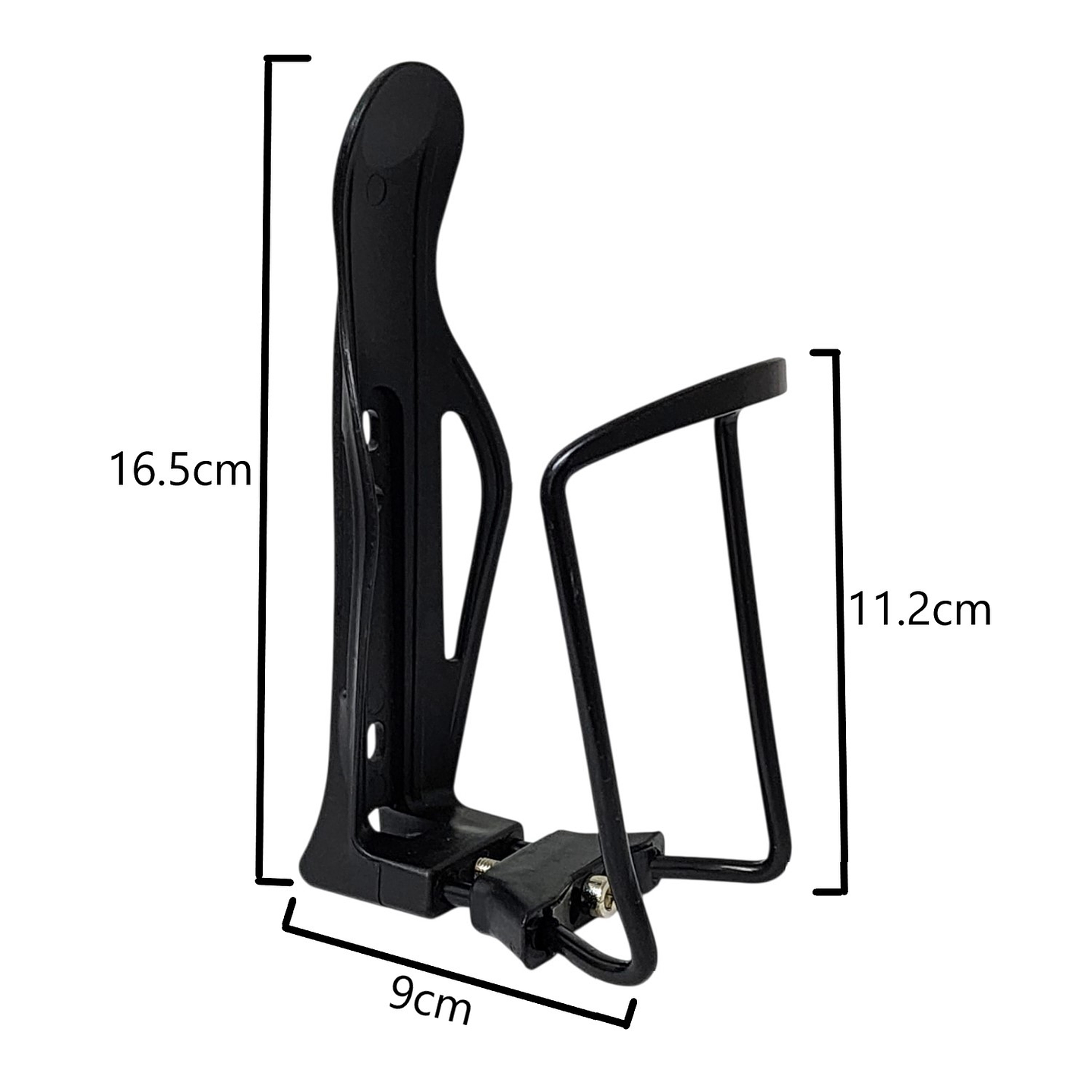 Soporte Porta Botella Ajustable para Bicicleta e18001 Negro 5