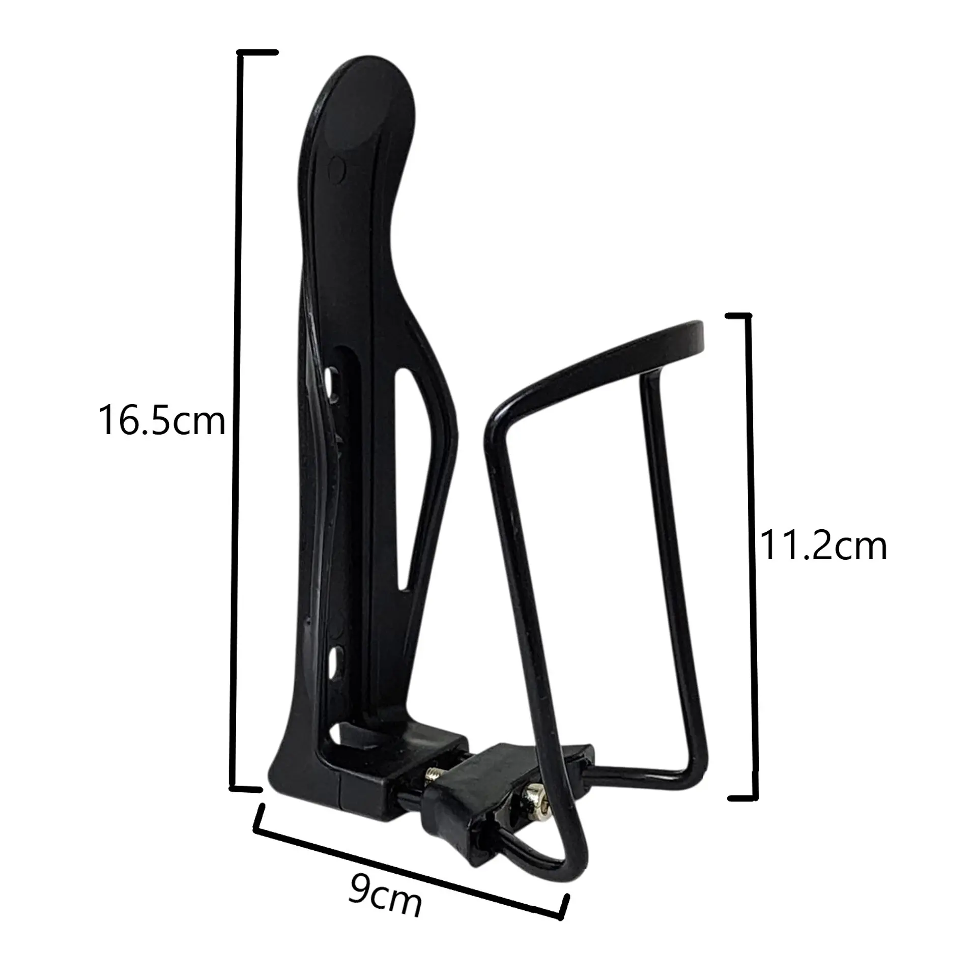 Soporte Porta Botella Ajustable para Bicicleta e18001 Negro 5