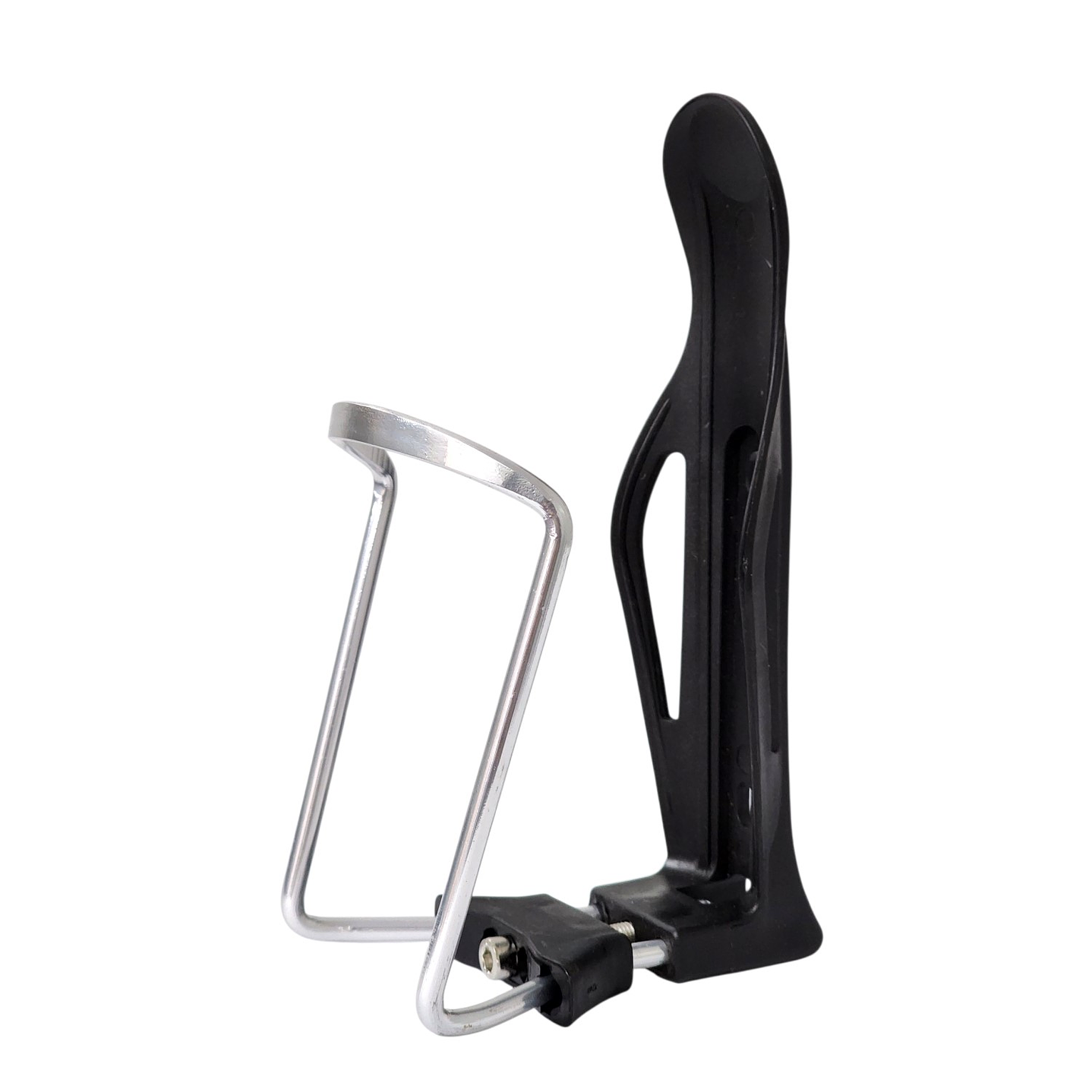 Soporte Porta Botella Ajustable para Bicicleta e18001 Plata 2