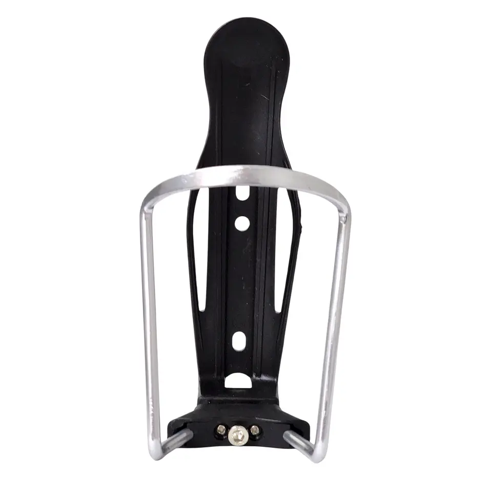 Soporte Porta Botella Ajustable para Bicicleta e18001 Plata 3