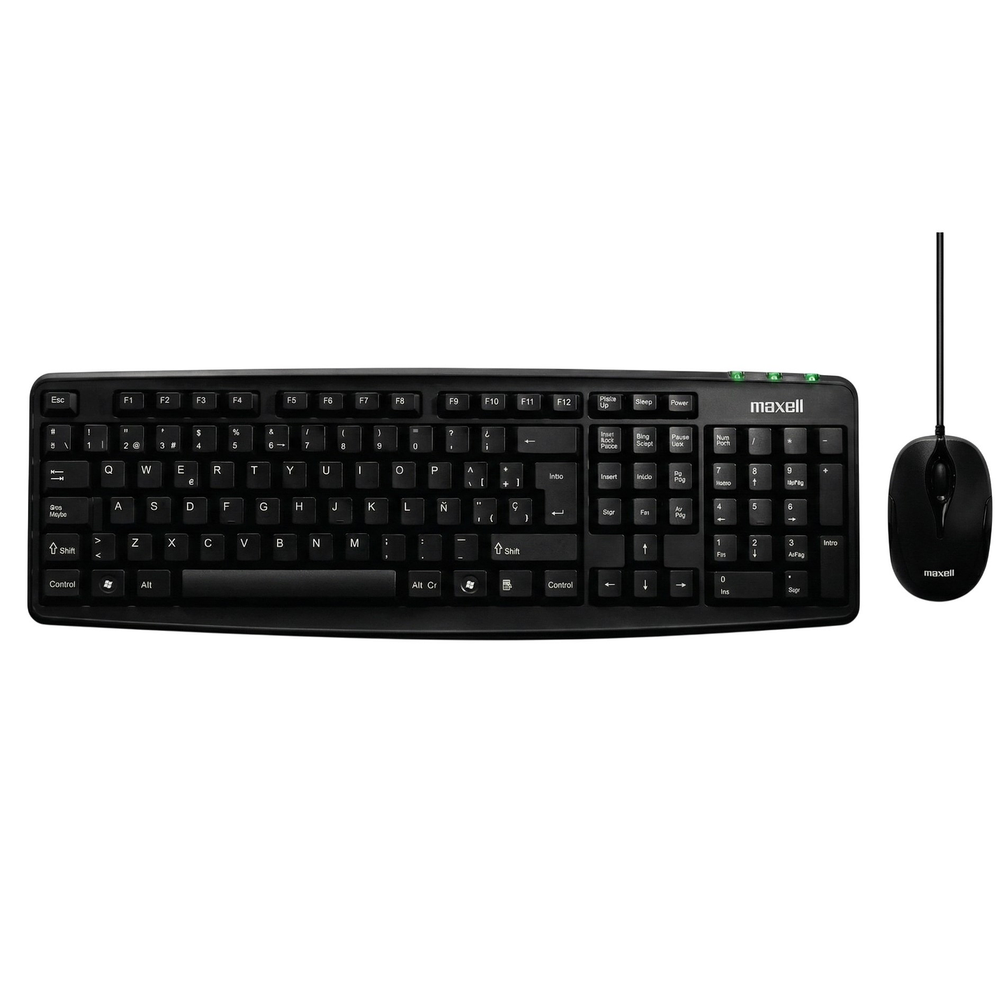 Kit Combo Teclado y Mouse USB Maxell WRKBC-10 1