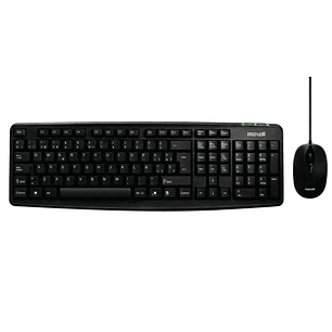 Kit Combo Teclado y Mouse USB Maxell WRKBC-10