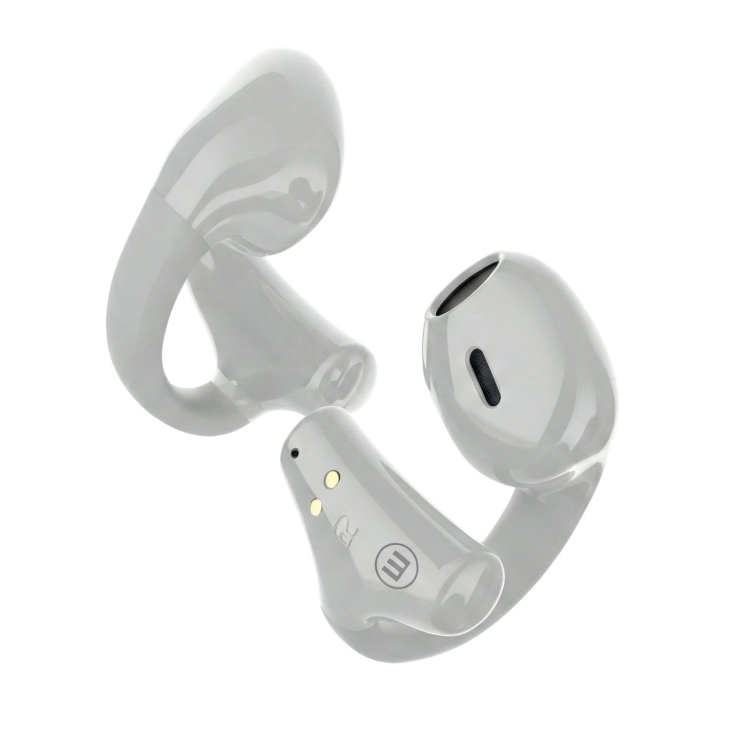 Audífonos Bt Maxell Ear Cuff Clip On Open-Ear TWS Blanco 1