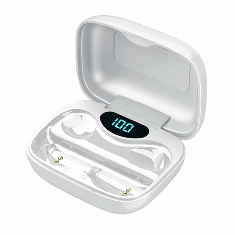 Audífonos Bt Maxell Ear Cuff Clip On Open-Ear TWS Blanco