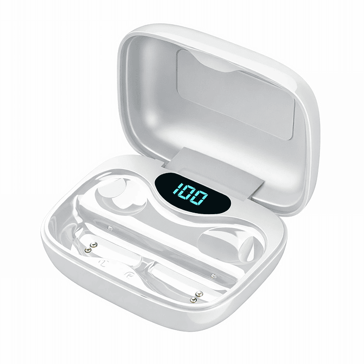 Audífonos Bt Maxell Ear Cuff Clip On Open-Ear TWS Blanco 2