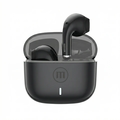 Audífonos inalámbricos Bt Maxell ELIO 12 Horas Negro