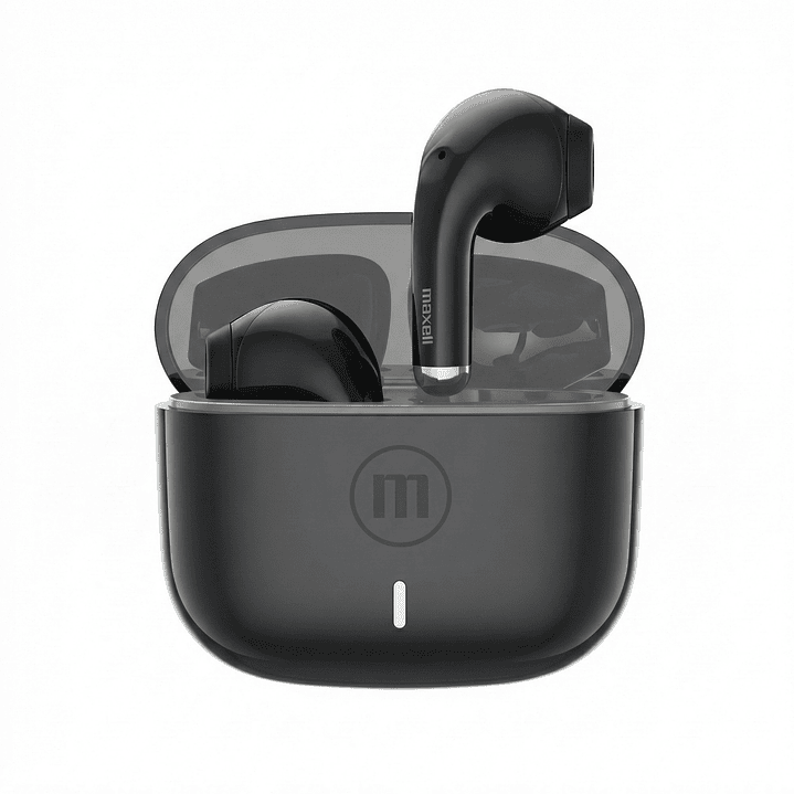 Audífonos inalámbricos Bt Maxell ELIO 12 Horas Negro 2