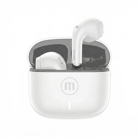 Audífonos inalámbricos Bt Maxell ELIO 12 Horas Blanco