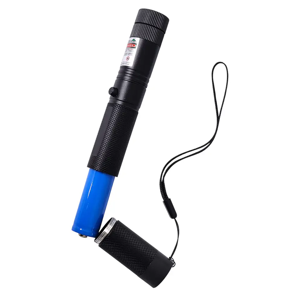 Puntero Láser Portátil Verde 532nm Con Bloqueo Por Llave 2