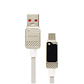Cable USB-A a Tipo-C Philips DLC5011AW 1 mt Blanco - Miniatura 1