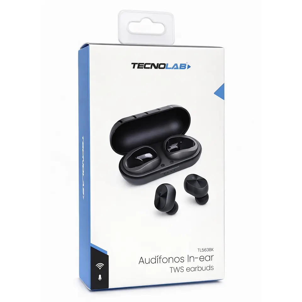 Audífonos Inalámbricos BT Tecnolab TL563BK 3