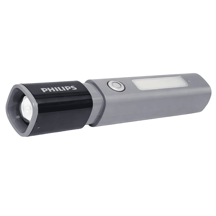 Linterna LED Philips 10W Recargable Zoom 150m 4 Modos 2
