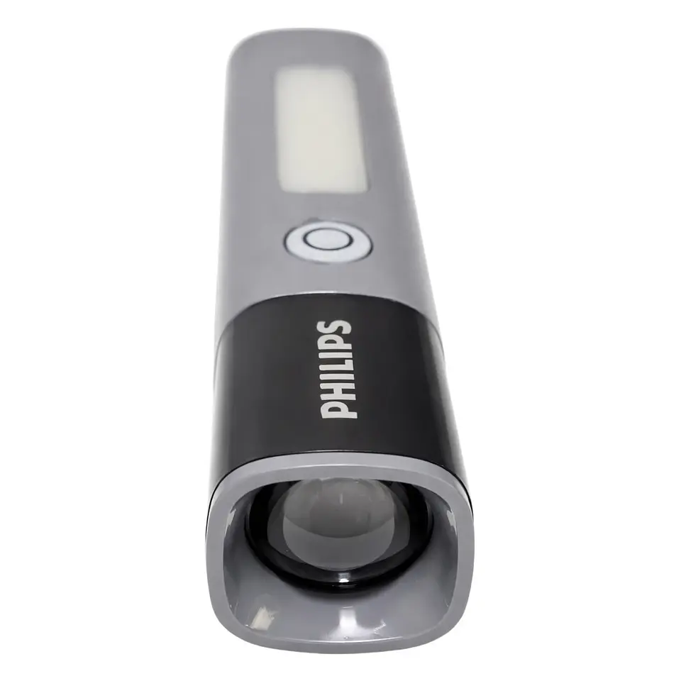 Linterna LED Philips 10W Recargable Zoom 150m 4 Modos 5