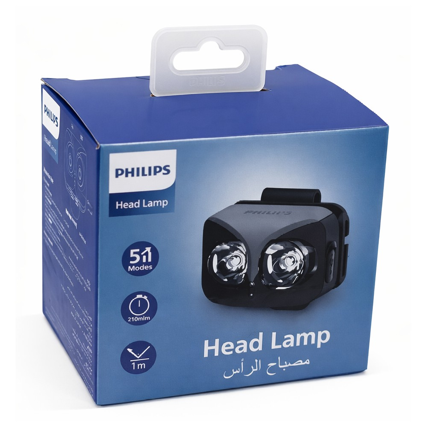 Linterna Frontal LED Recargable Philips 450Lm Sensor IR SFL3342RH/56 5