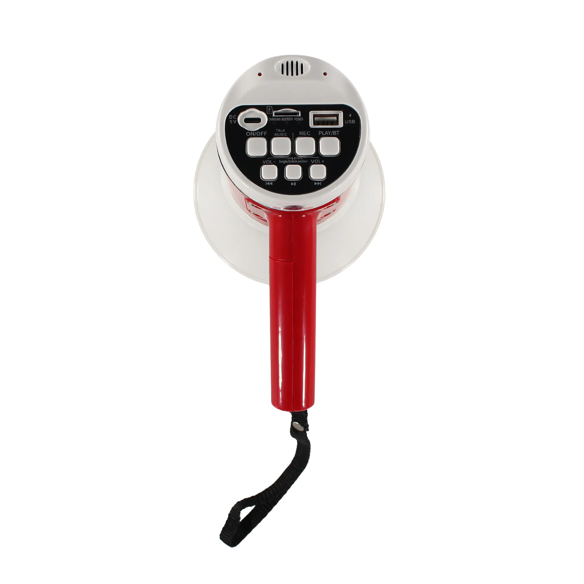 Megáfono Portátil Tecnolab TL846 Recargable BT 35w 300m 3