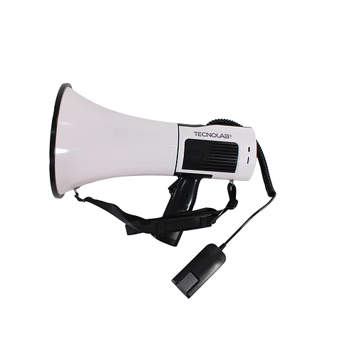 Megáfono Portátil Tecnolab TL852 Recargable BT 50w 400m