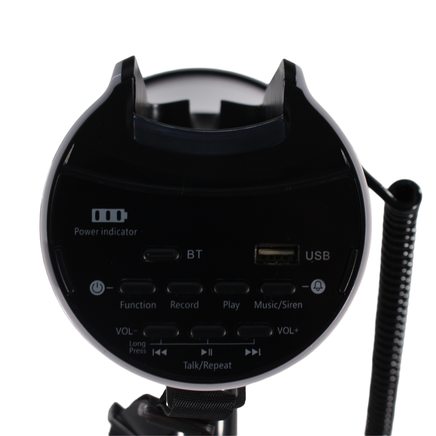 Megáfono Portátil Tecnolab TL852 Recargable BT 50w 400m 5