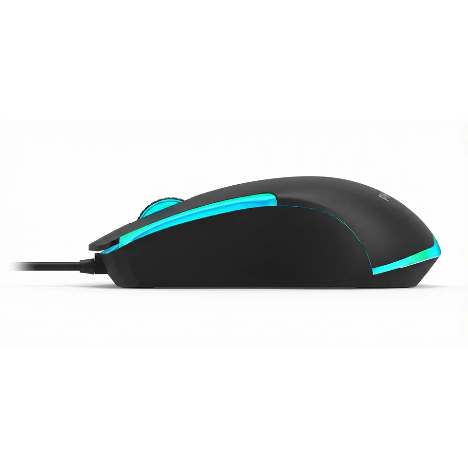 Kit Combo Teclado y Mouse Philips Momentum C214BK SPT6214BK 2