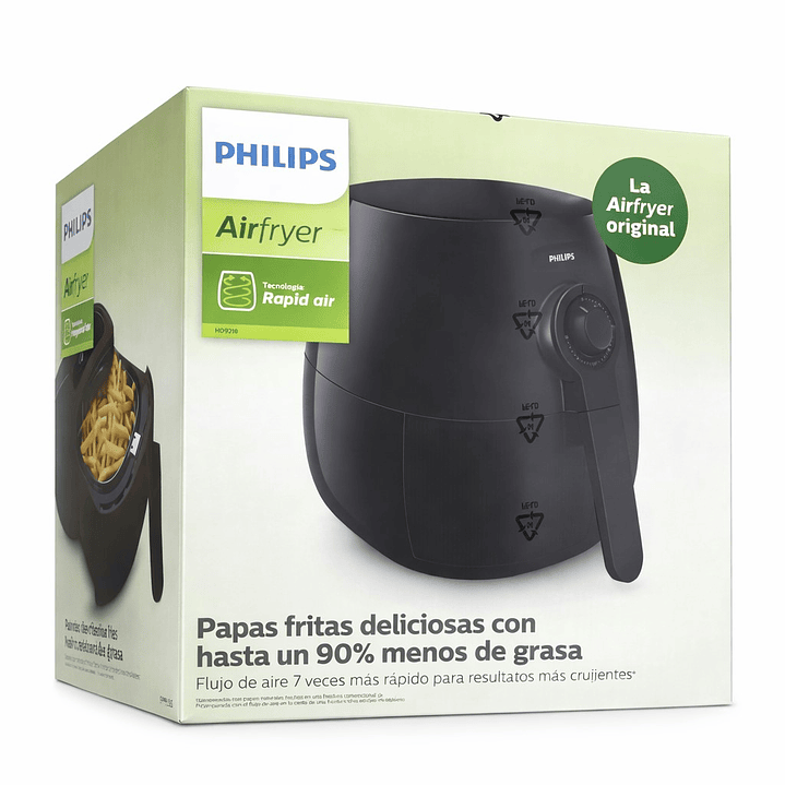 Freidora Aire Philips Airfryer HD9218/71 Rapid Air 2