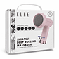 Masajeador inalámbrico ELLE Shiatsu EL1718 Rosa - Miniatura 6