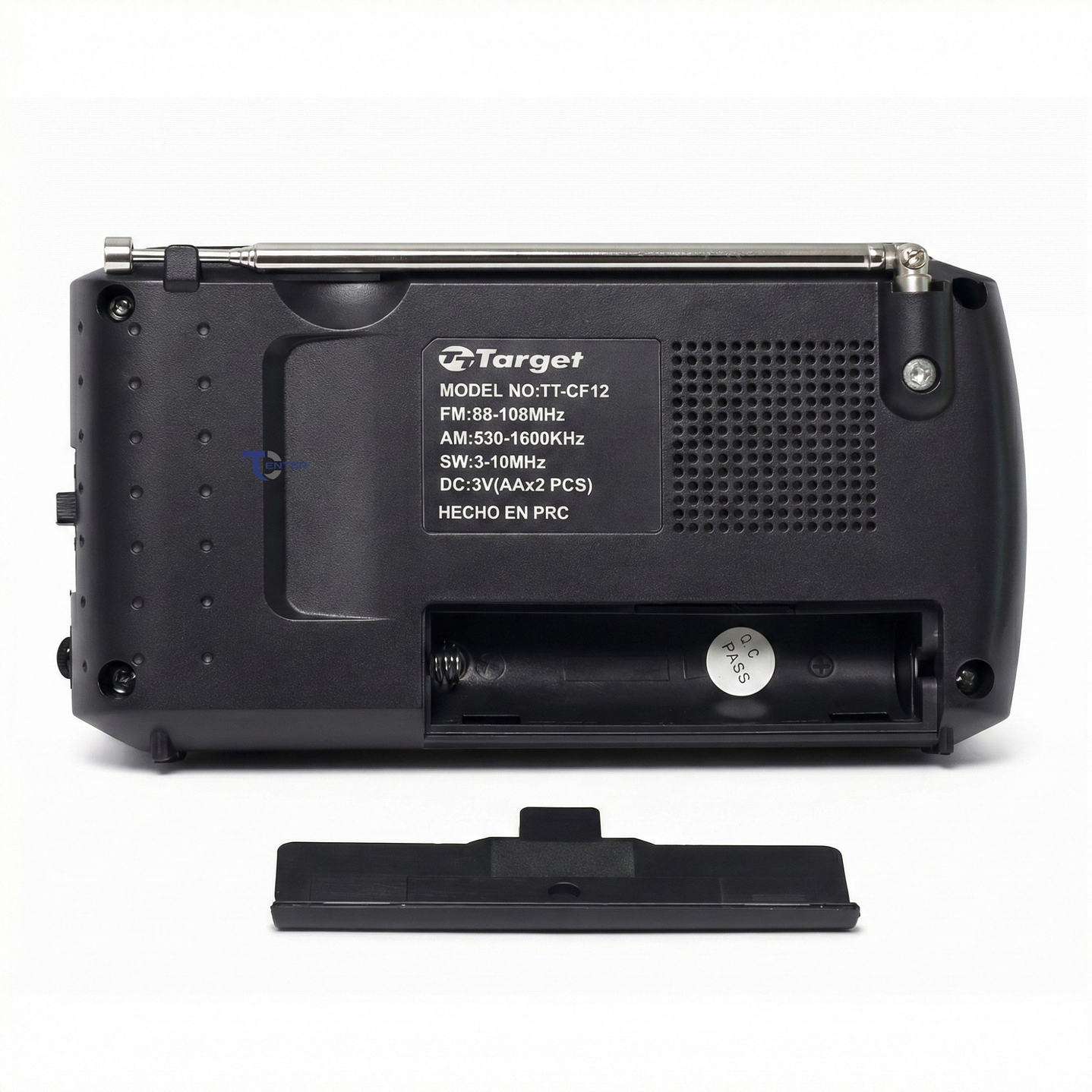 Radio Portátil Target TT-CF12 AM/FM/SW Compacta 3 Bandas 6