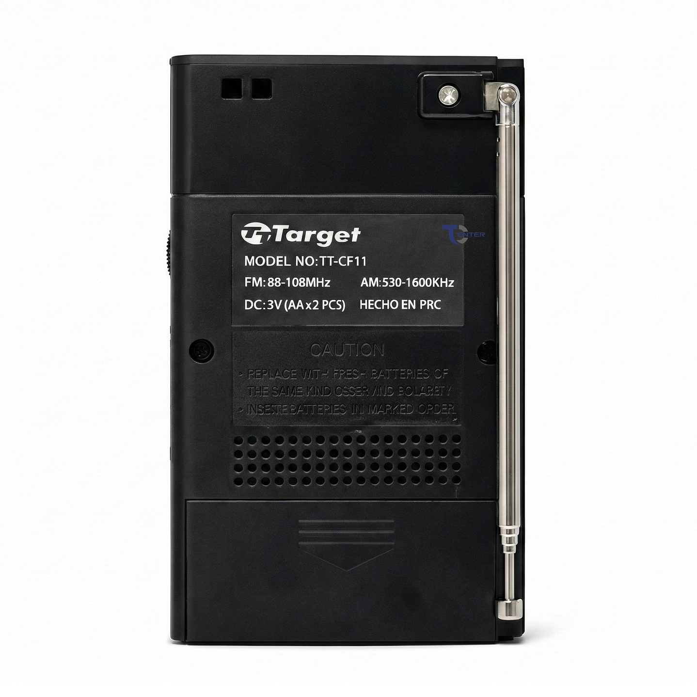 Radio Portátil Target TT-CF11 AM/FM Compacta 2 Bandas 5