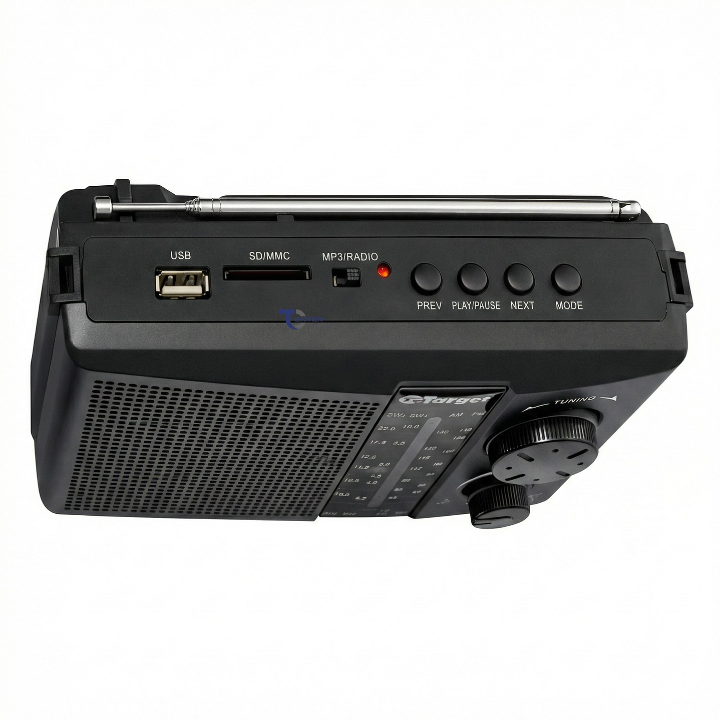 Radio Portátil BT Target TT-CF18BT 4 Bandas USB SD Recargable 5