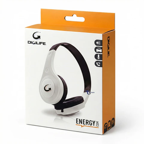 Audífono Cableados Digilife DGL-450027 3.5mm Blanco