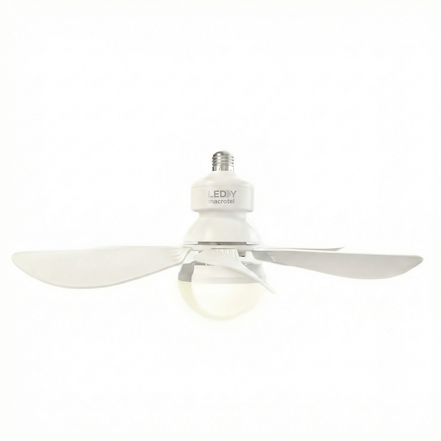 Lampara Con Ventilador LEDBY Macrotel e27 LB-VA60 1